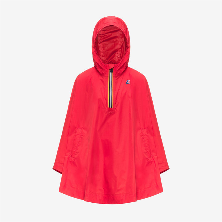 P. LE VRAI 4.0 MORGAN - Jackets - Poncho - Bambino/a - RED POPPY 1