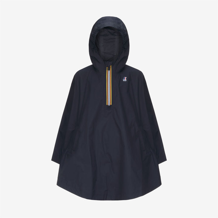 Chubasquero plegable azul unisex para niños 5