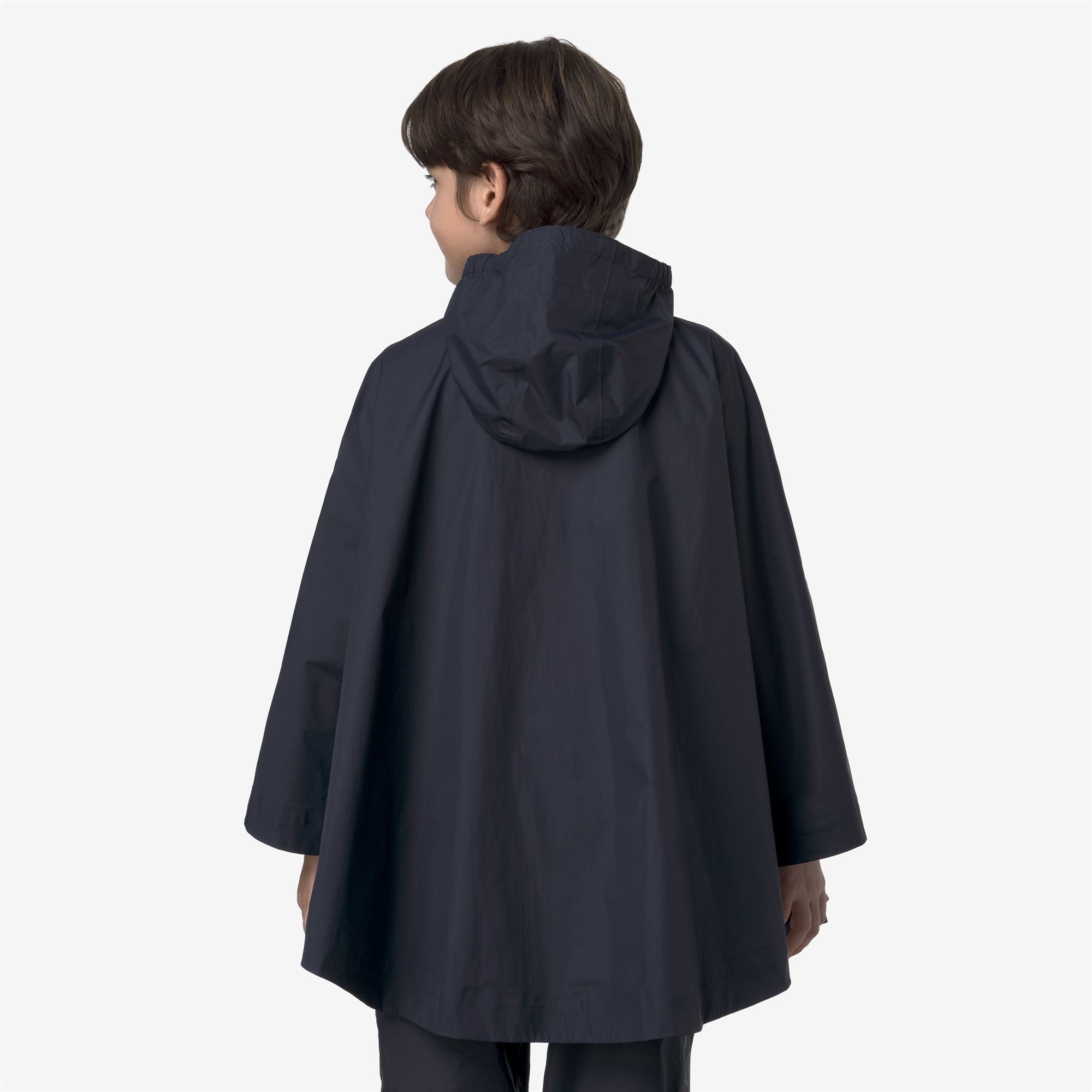 Jackets Kid unisex P. LE VRAI 4.0 MORGAN PONCHO BLUE DEPTH