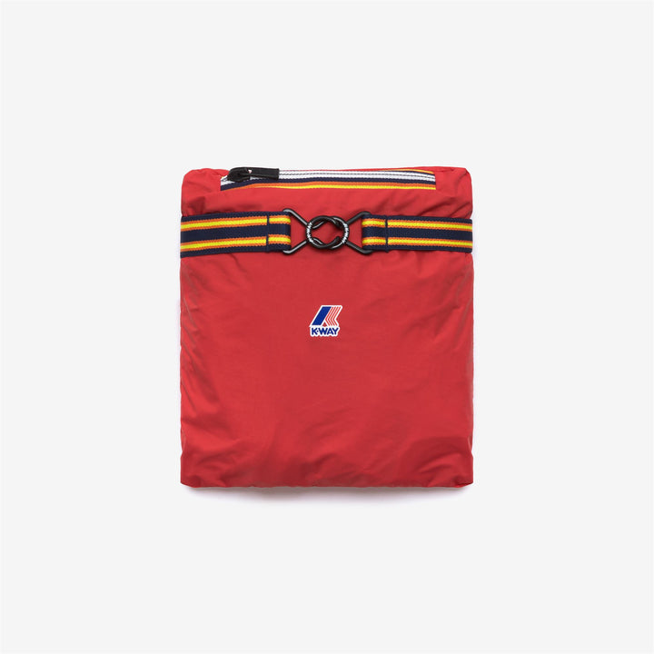 Poncho impermeable plegable rojo unisex para niños 6