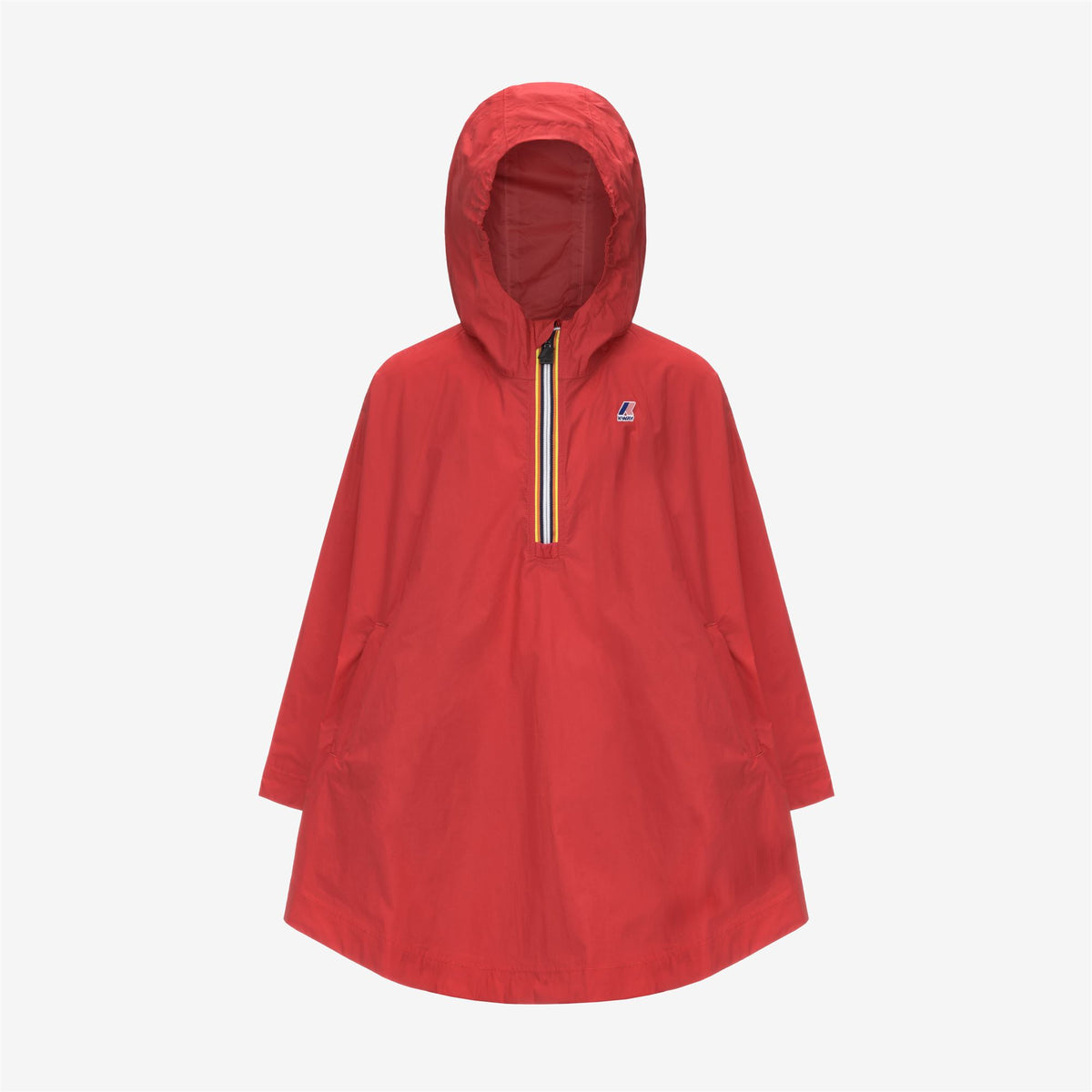 Jackets_KID UNISEX_P. LE VRAI 4.0 MORGAN_Poncho_Red - Commercial 1
