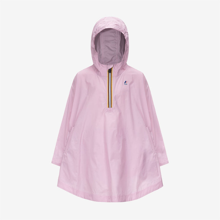 Chubasquero rosa lavanda para niños, ideal para clima variable 5