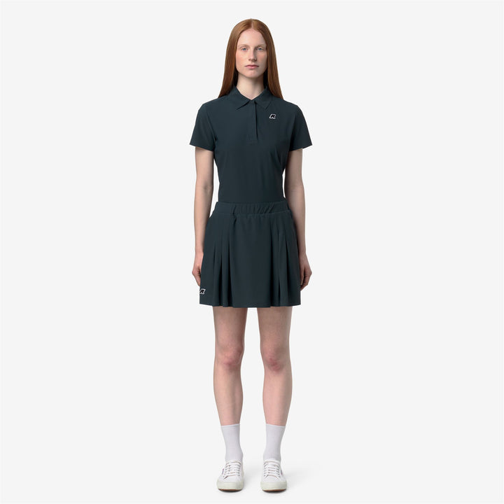 PITCH GOLF - Skirts - Short - Woman - GREEN DK JUNGLE 3
