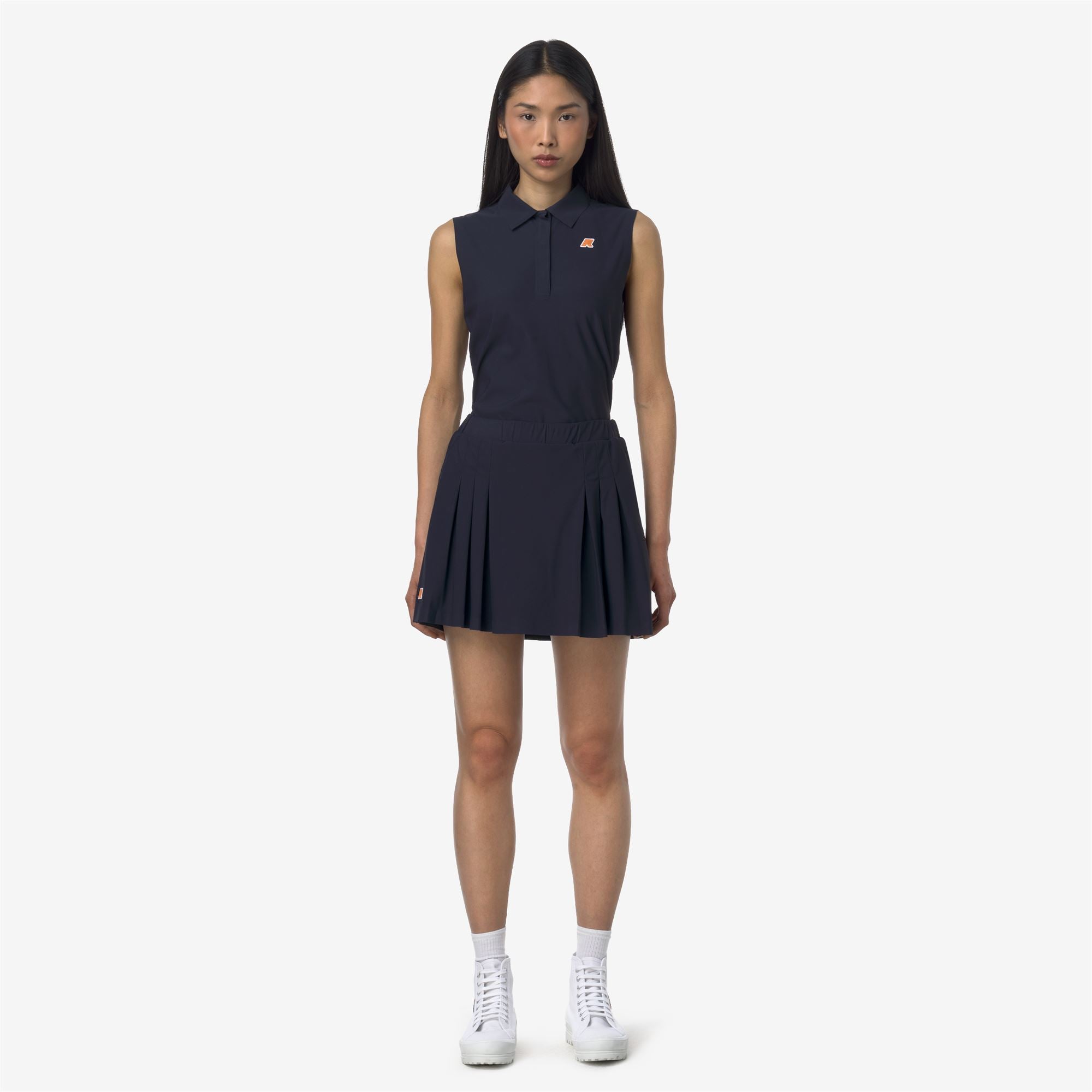 Skirts_WOMAN_PITCH GOLF_Short_Blue Depth - Commercial 4