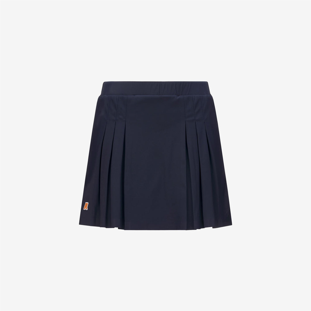 Deep Blue Women's Golf Skirt Short made of Stretch Nylon 01