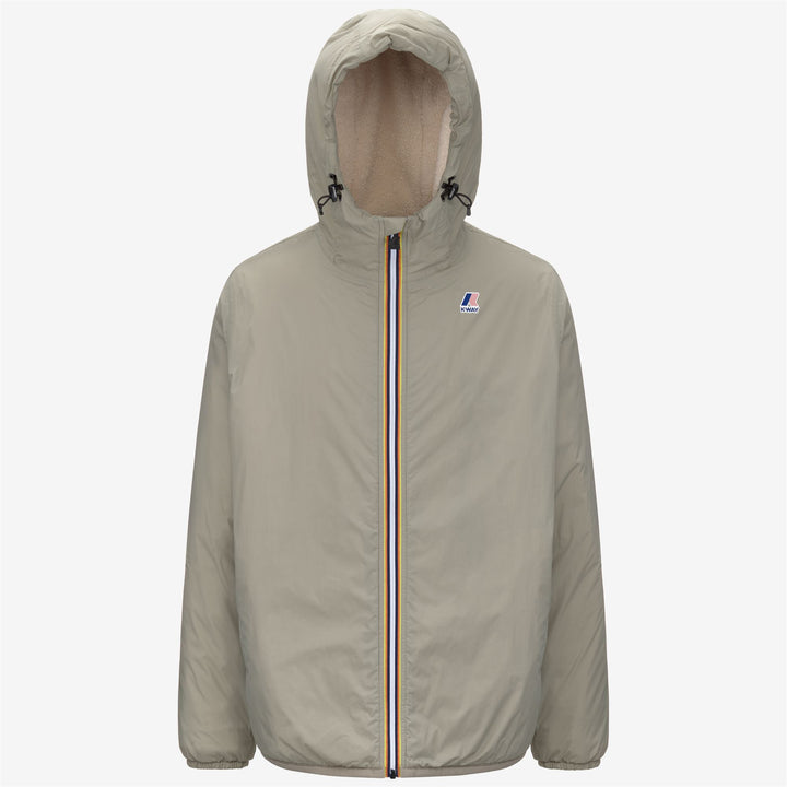 Chaqueta impermeable unisex verde de entretiempo Claude 1