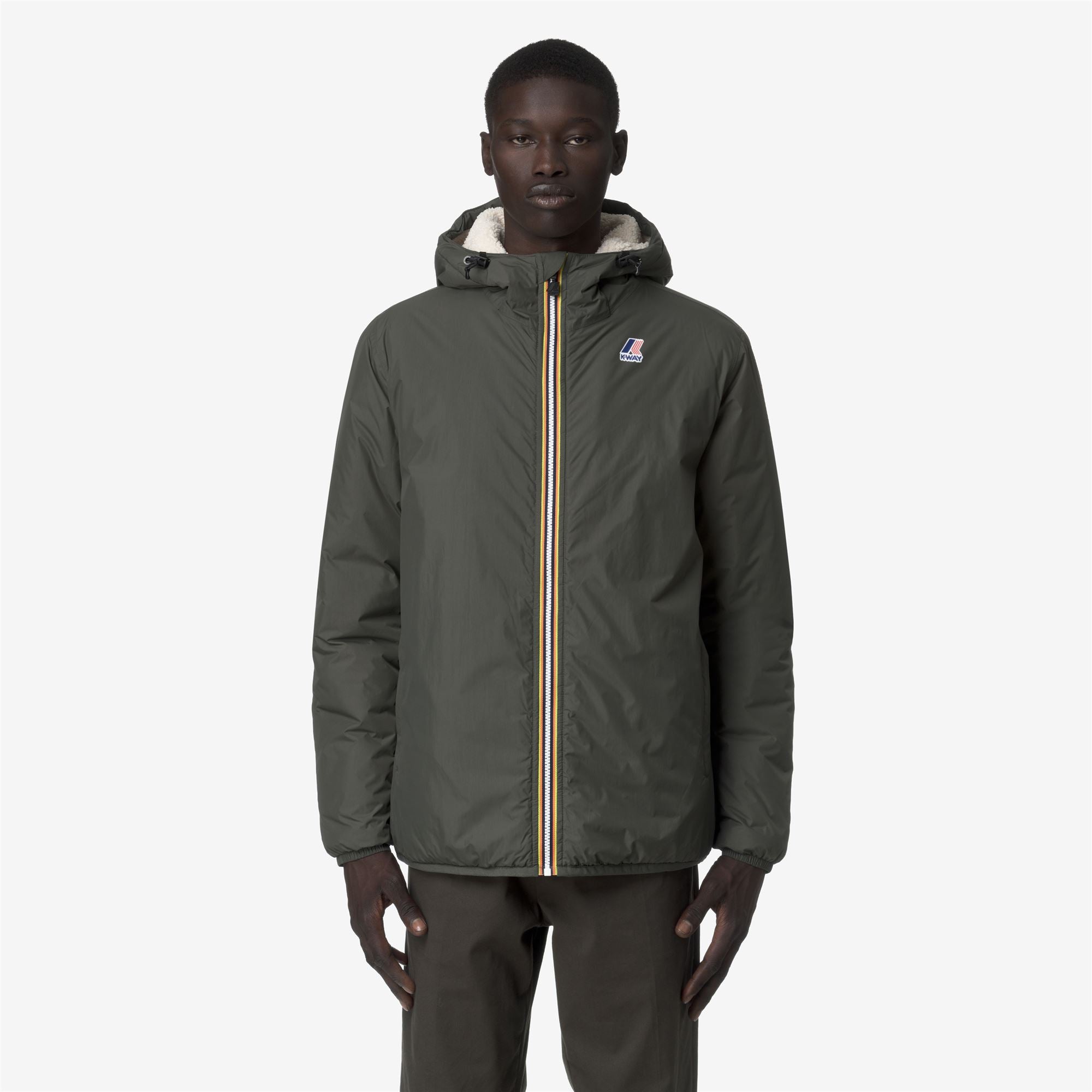 Jackets_UNISEX_LE VRAI 4.0 CLAUDE ORSETTO_Mid_GREEN BLACKISH - Commercial 2