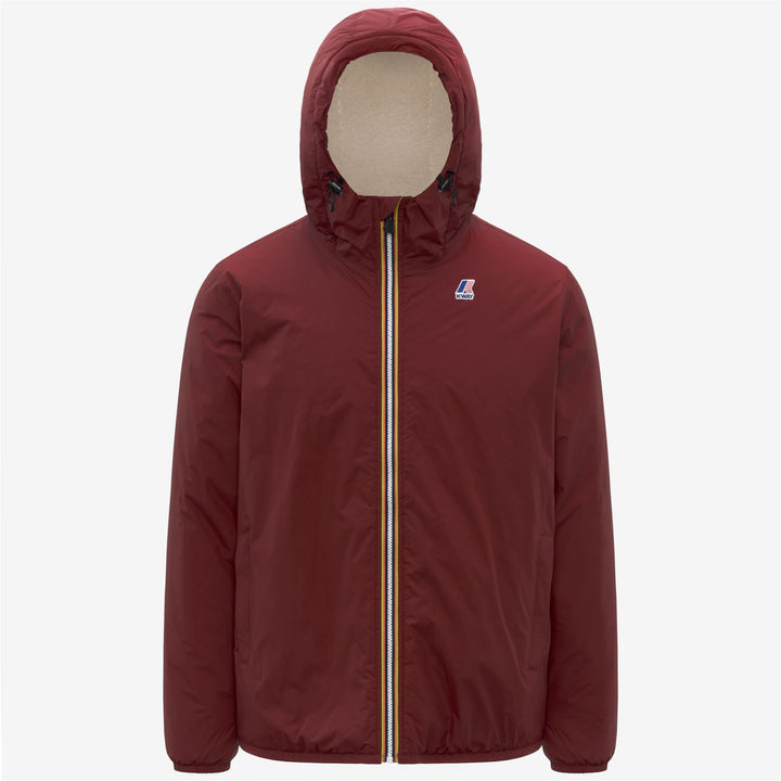 Red Unisex Mid-Season Waterproof Jacket with Synthetic Insulation 1