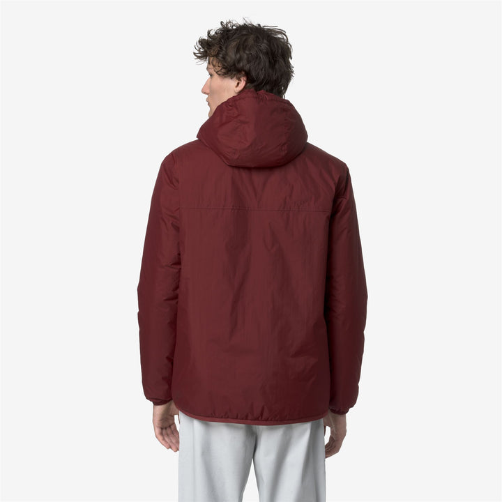 Red Unisex Mid-Season Waterproof Jacket with Synthetic Insulation 5