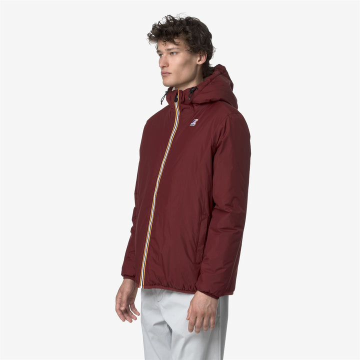 Red Unisex Mid-Season Waterproof Jacket with Synthetic Insulation 4
