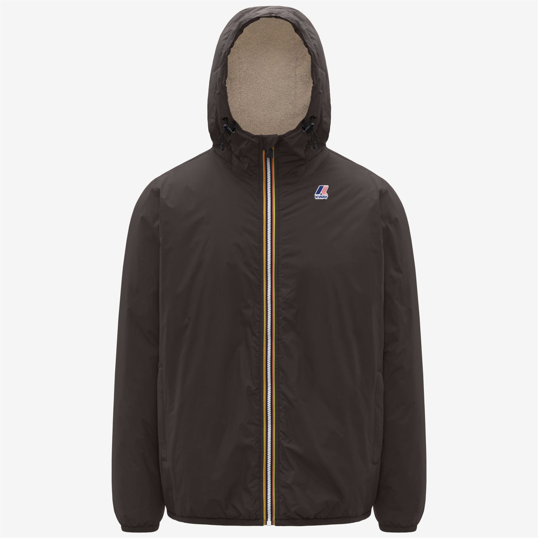 Chaqueta impermeable unisex de entretiempo con aislamiento en color oliva negro 01