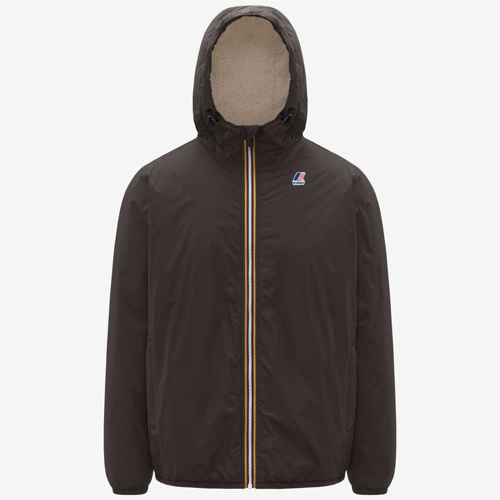 Chaqueta impermeable unisex de entretiempo con aislamiento en color oliva negro 1