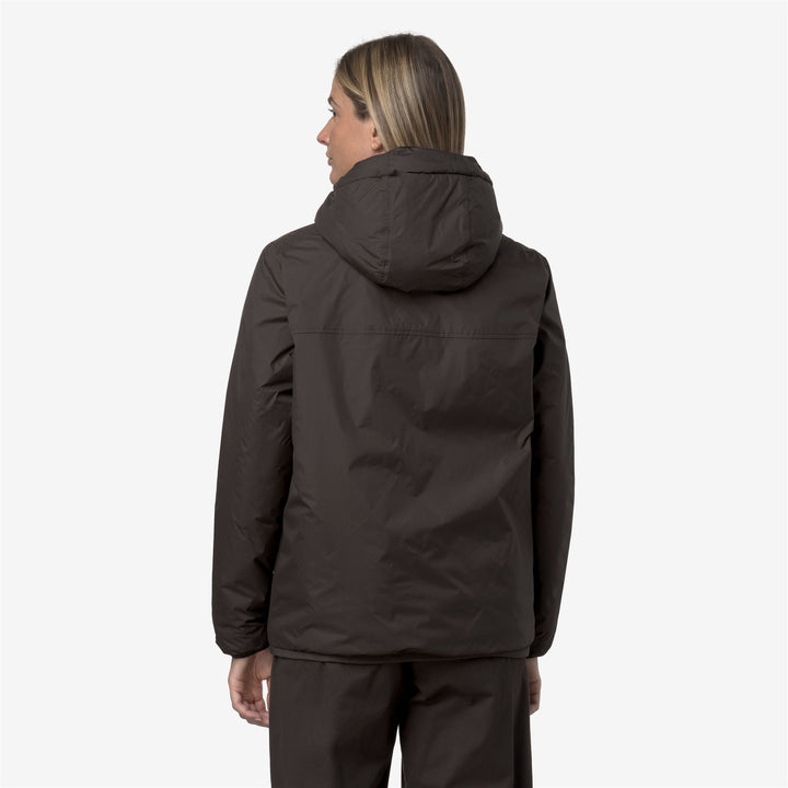 Chaqueta impermeable unisex de entretiempo con aislamiento en color oliva negro 5