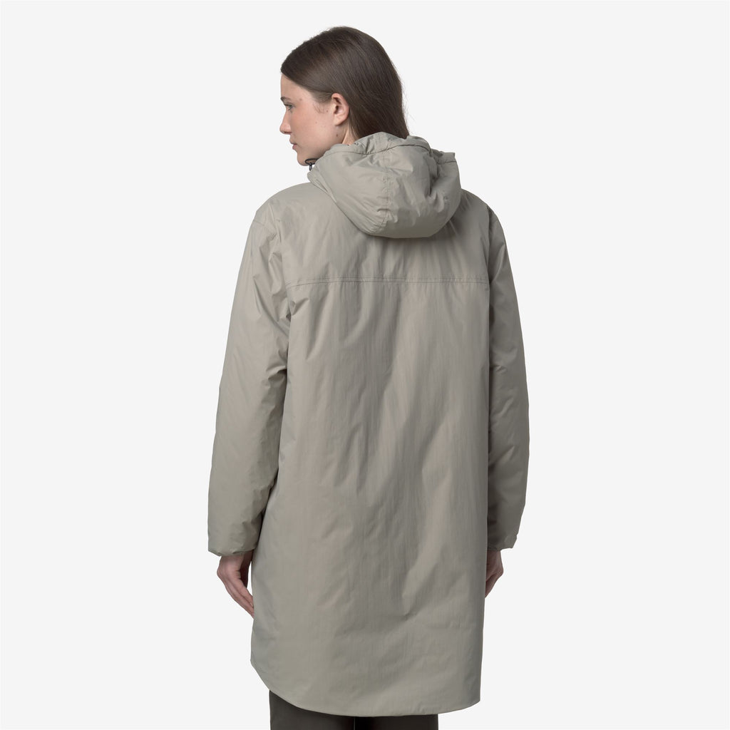 Jackets_UNISEX_LE VRAI 4.0 EIFFEL EAST ORSETTO_3/4 Length_Green Oak - Commercial 6