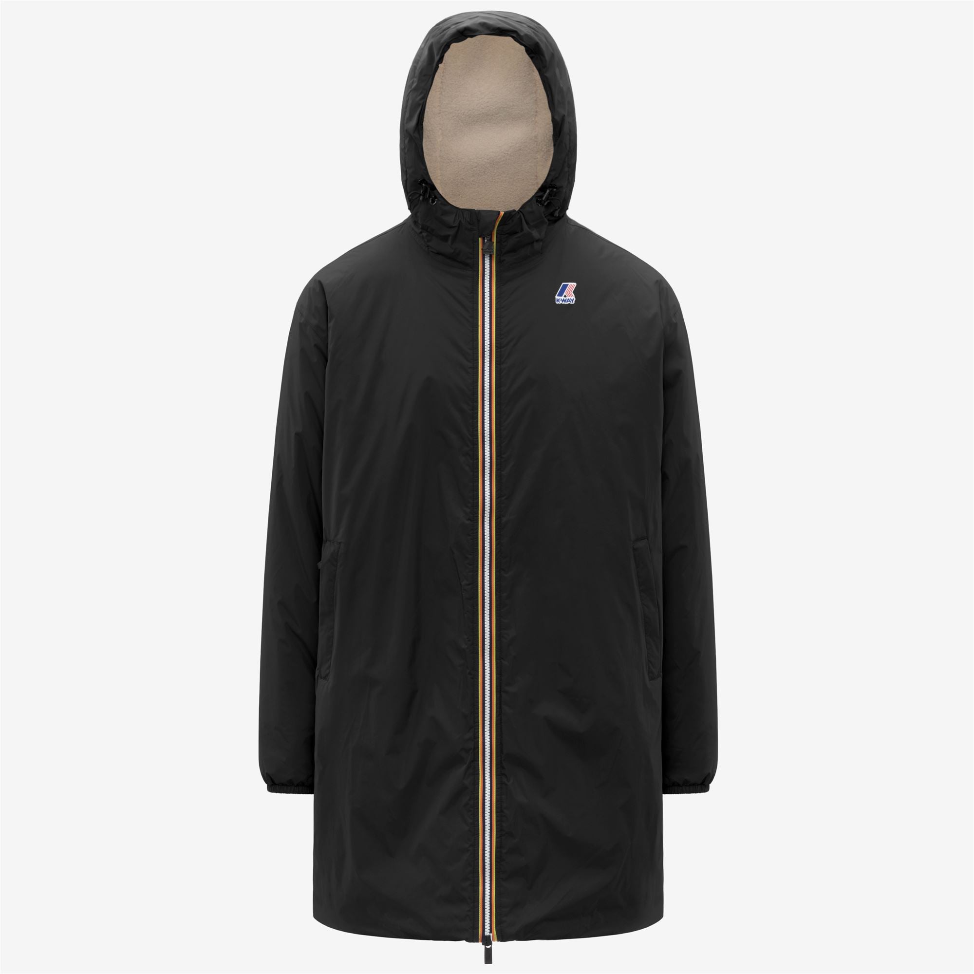 Jackets_UNISEX_LE VRAI 4.0 EIFFEL EAST ORSETTO_3/4 Length_Black Pure - Commercial 7