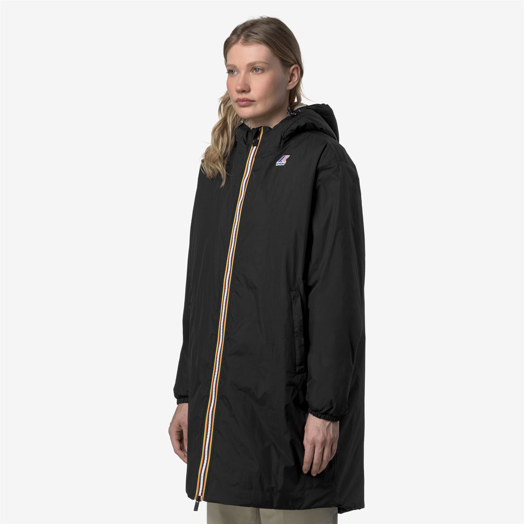 Jackets_UNISEX_LE VRAI 4.0 EIFFEL EAST ORSETTO_3/4 Length_Black Pure - Commercial 4