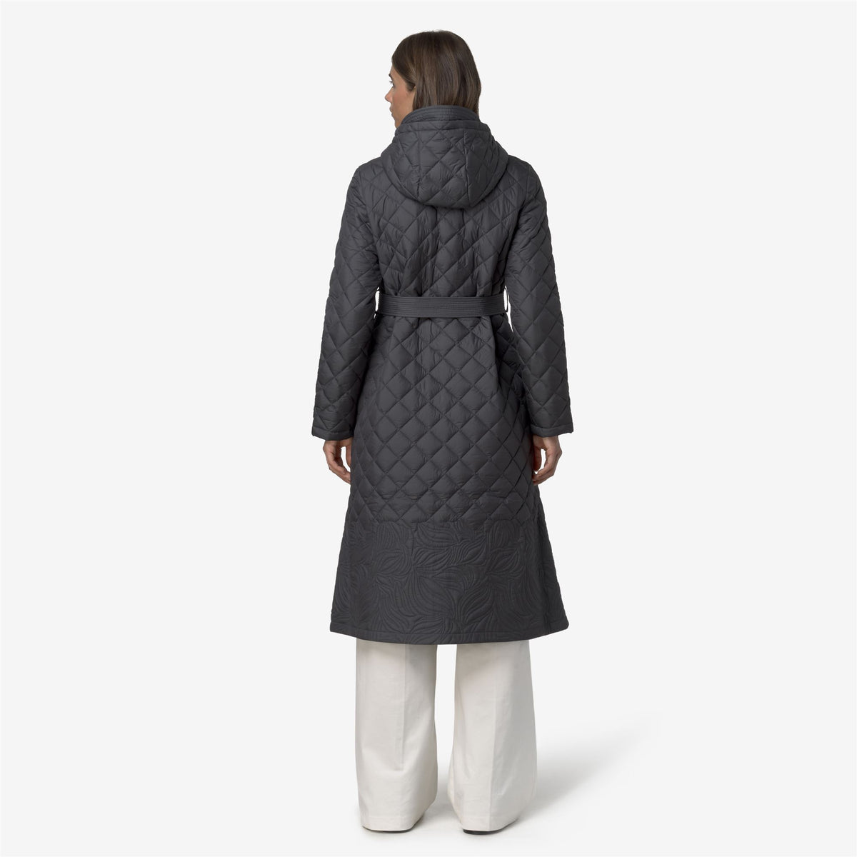 Jackets_WOMAN_ADELAID PREMIUM WARM_Long_Grey Shadow Dark - Grey Shadow Dk - Commercial 6