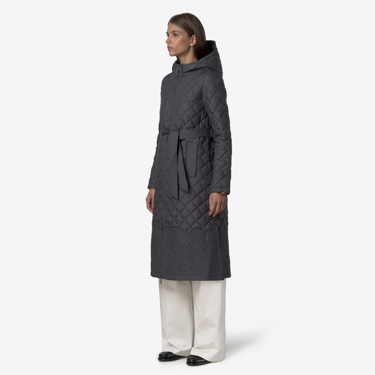 Jackets_WOMAN_ADELAID PREMIUM WARM_Long_Grey Shadow Dark - Grey Shadow Dk - Commercial 5