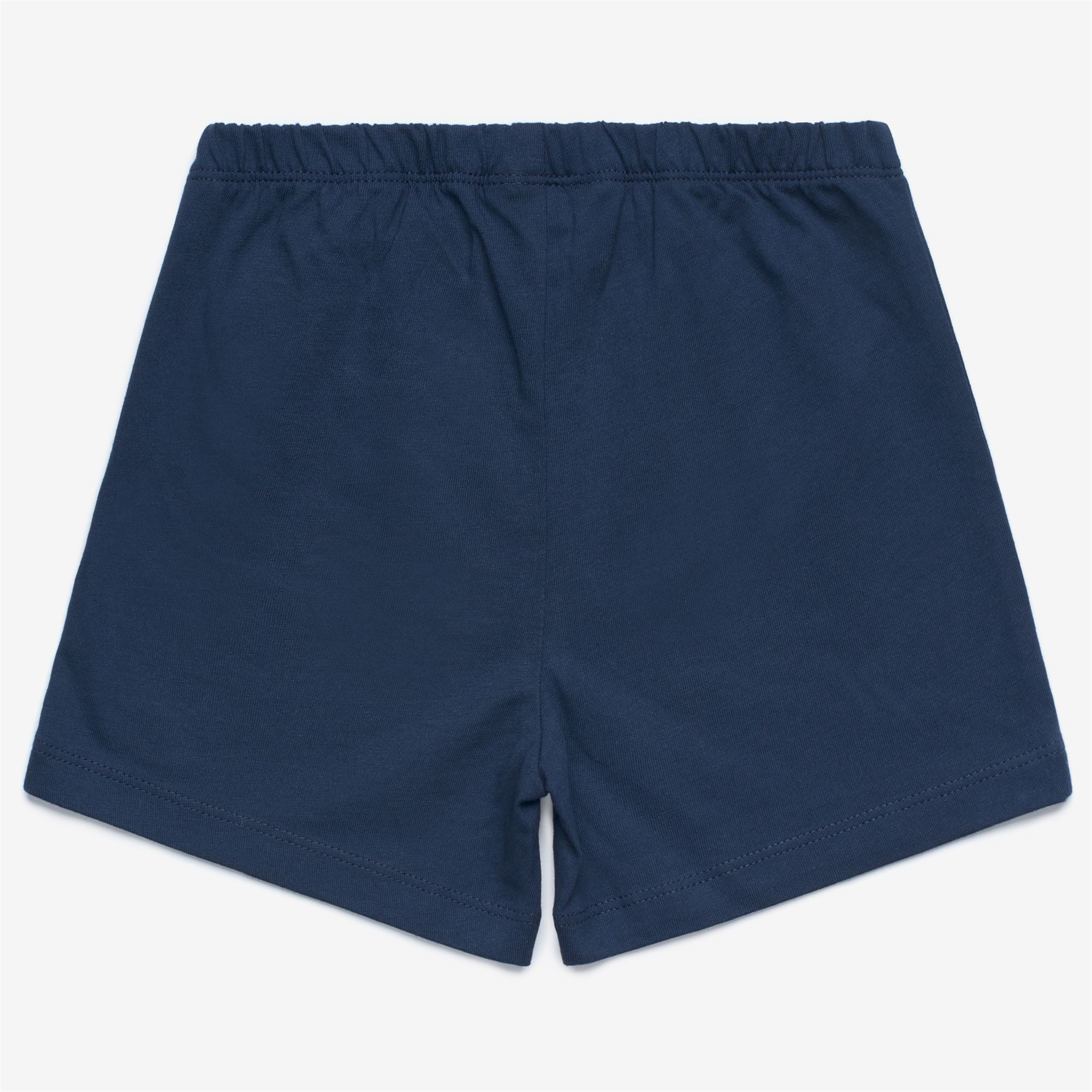 Sets_Kid unisex_E. PETE SET PLAGE  JERSEY_Shorts / T-Shirt_White - Blue Insignia - Commercial 5