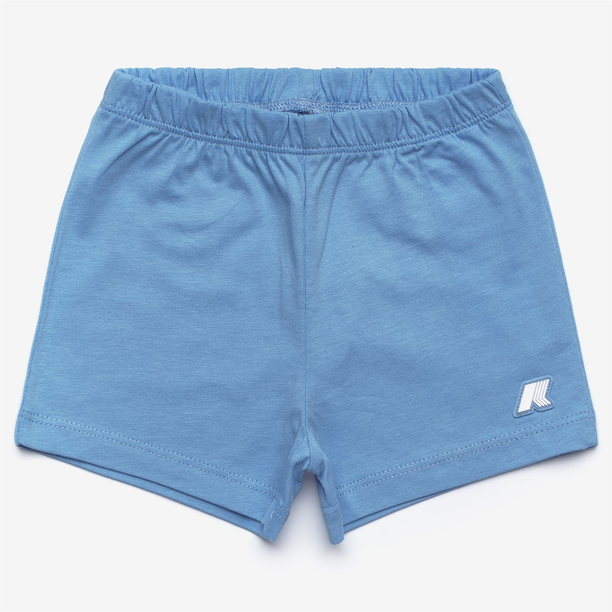 Sets_Kid unisex_E. PETE SET PLAGE  JERSEY_Shorts / T-Shirt_White - Blue Cielo - Commercial 5