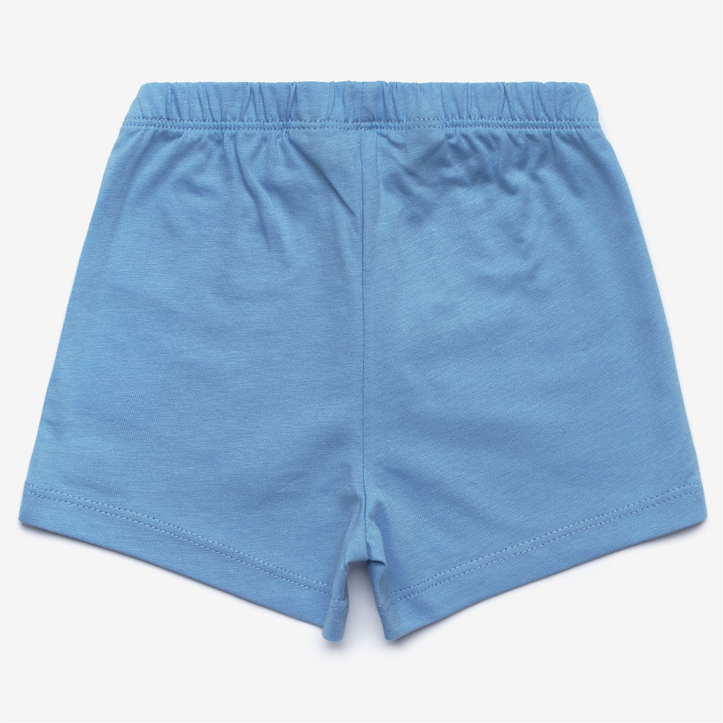 Sets_Kid unisex_E. PETE SET PLAGE  JERSEY_Shorts / T-Shirt_White - Blue Cielo - Commercial 6