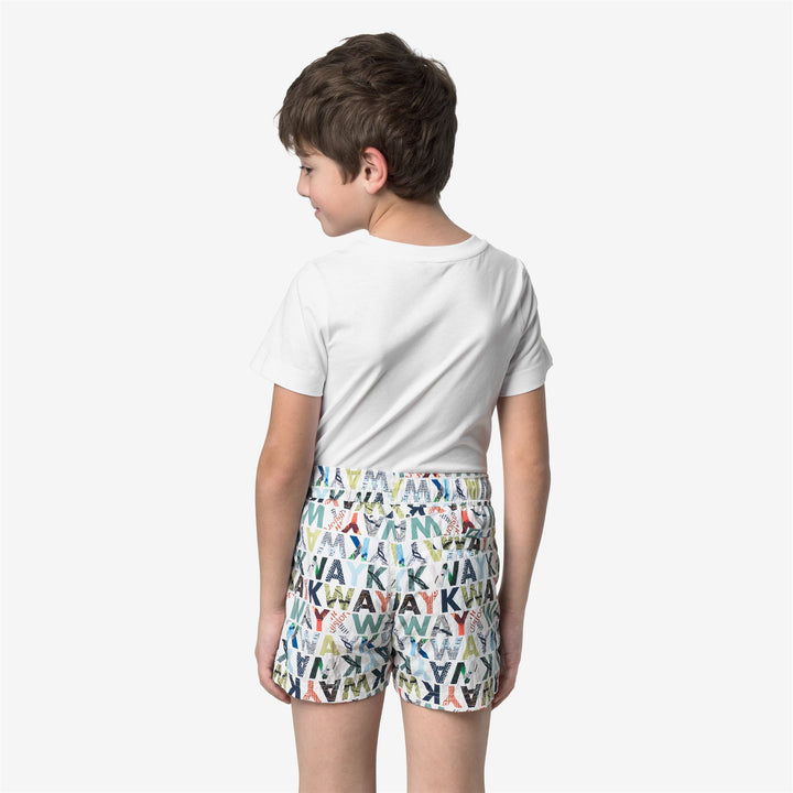 P. HAZEL GRAPHIC BEACH - Bathing Suits - Swimming Trunks - Boy - GRAPHIC LETTERING 5