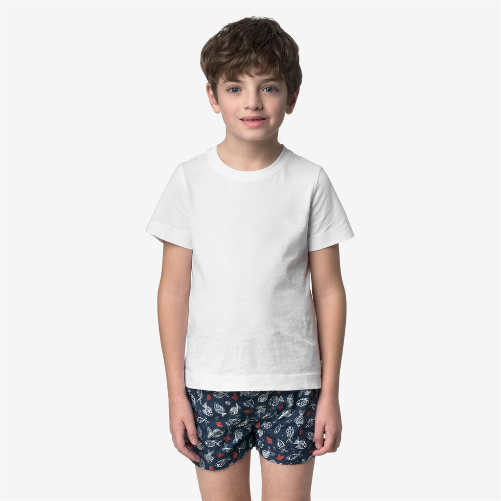 Bathing Suits_Boy_P. HAZEL GRAPHIC BEACH_Swimming Trunks_GRAPHIC FISHES KID - Commercial 4