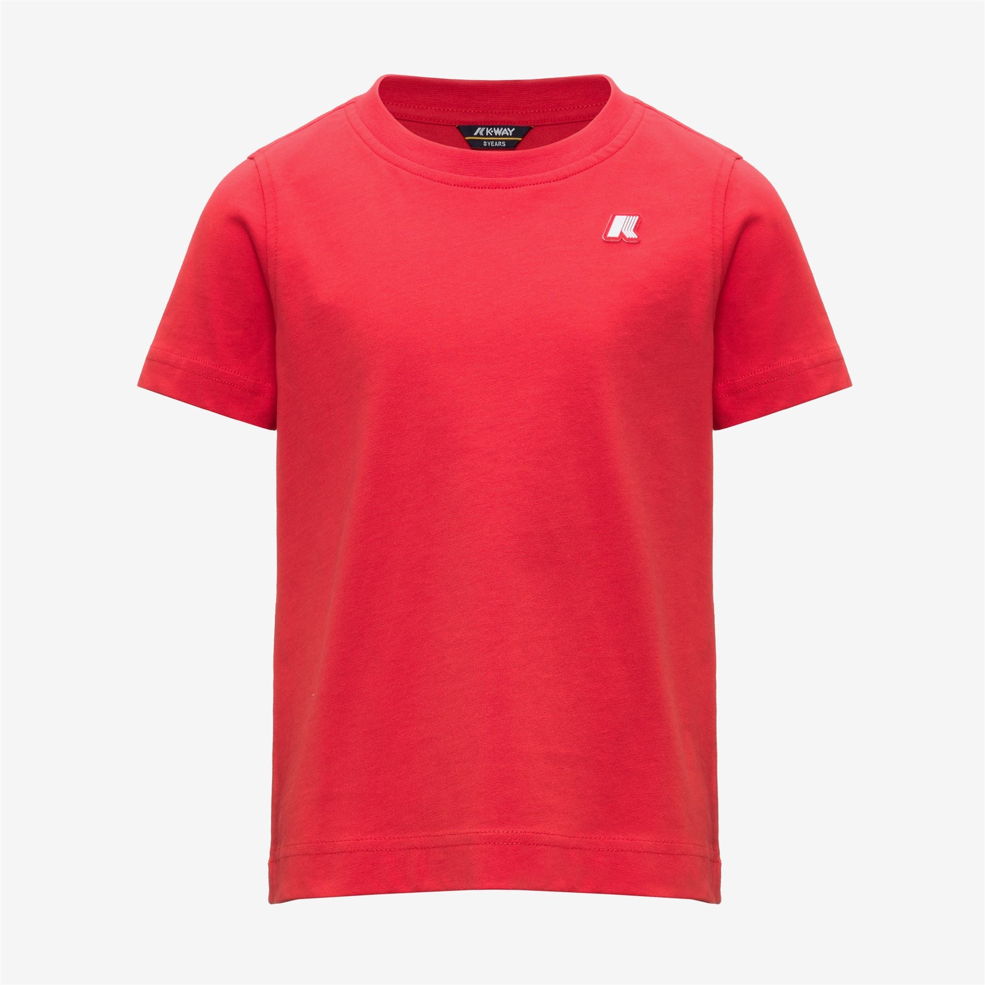 T-Shirts & Top_Girl_P. MELIS JERSEY_T-Shirt_Red Poppy - Commercial 1