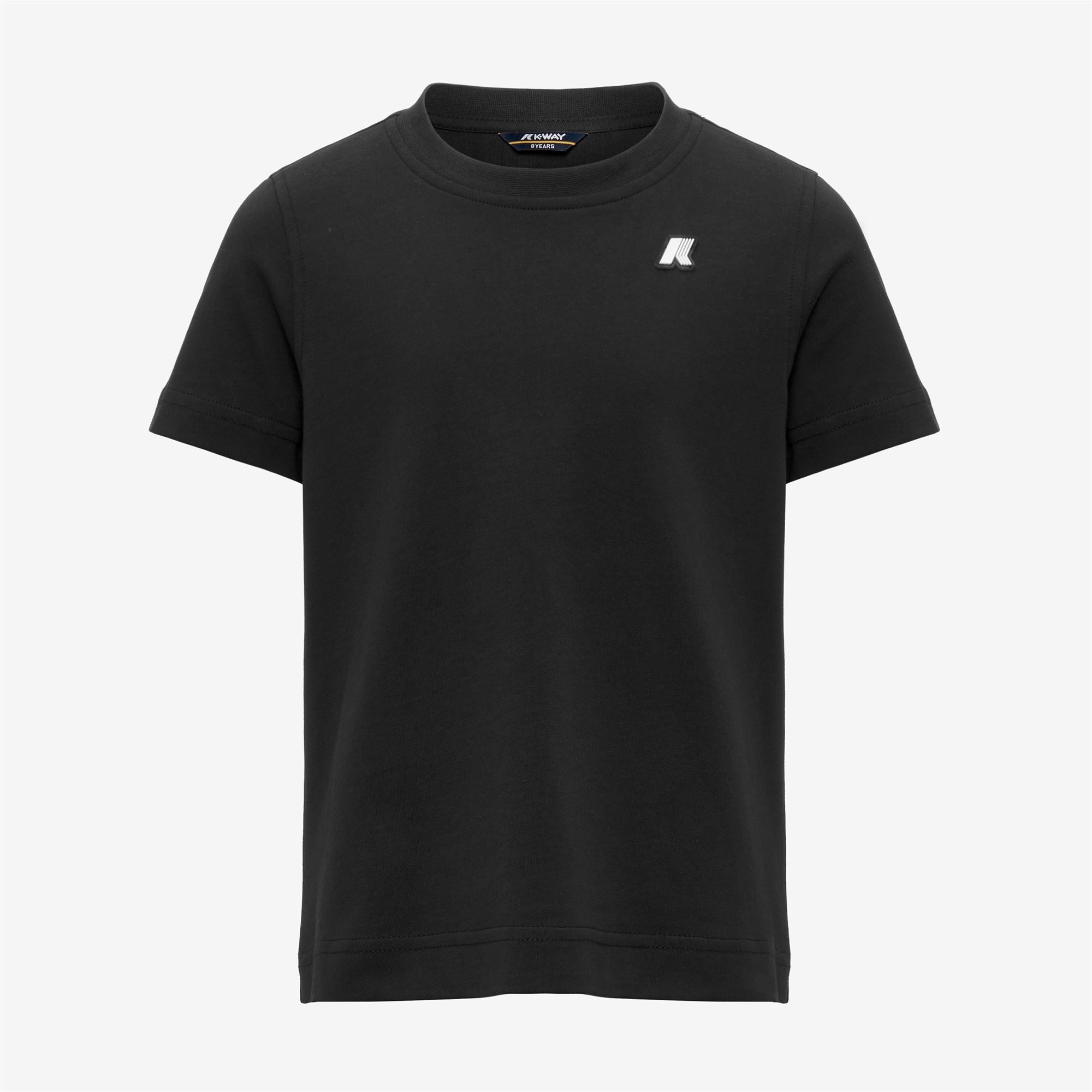 T-Shirts & Top_Girl_P. MELIS JERSEY_T-Shirt_Black Pure - Black Pure - Commercial 1