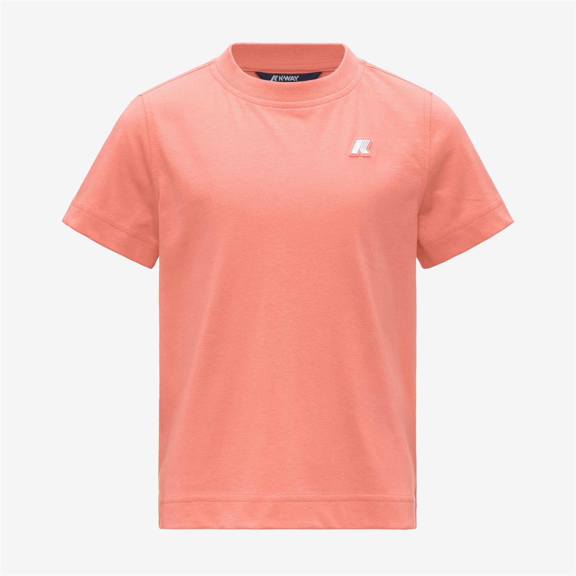 T-Shirts & Top_Girl_P. MELIS JERSEY_T-Shirt_Pink Pamplemousse - Commercial 1