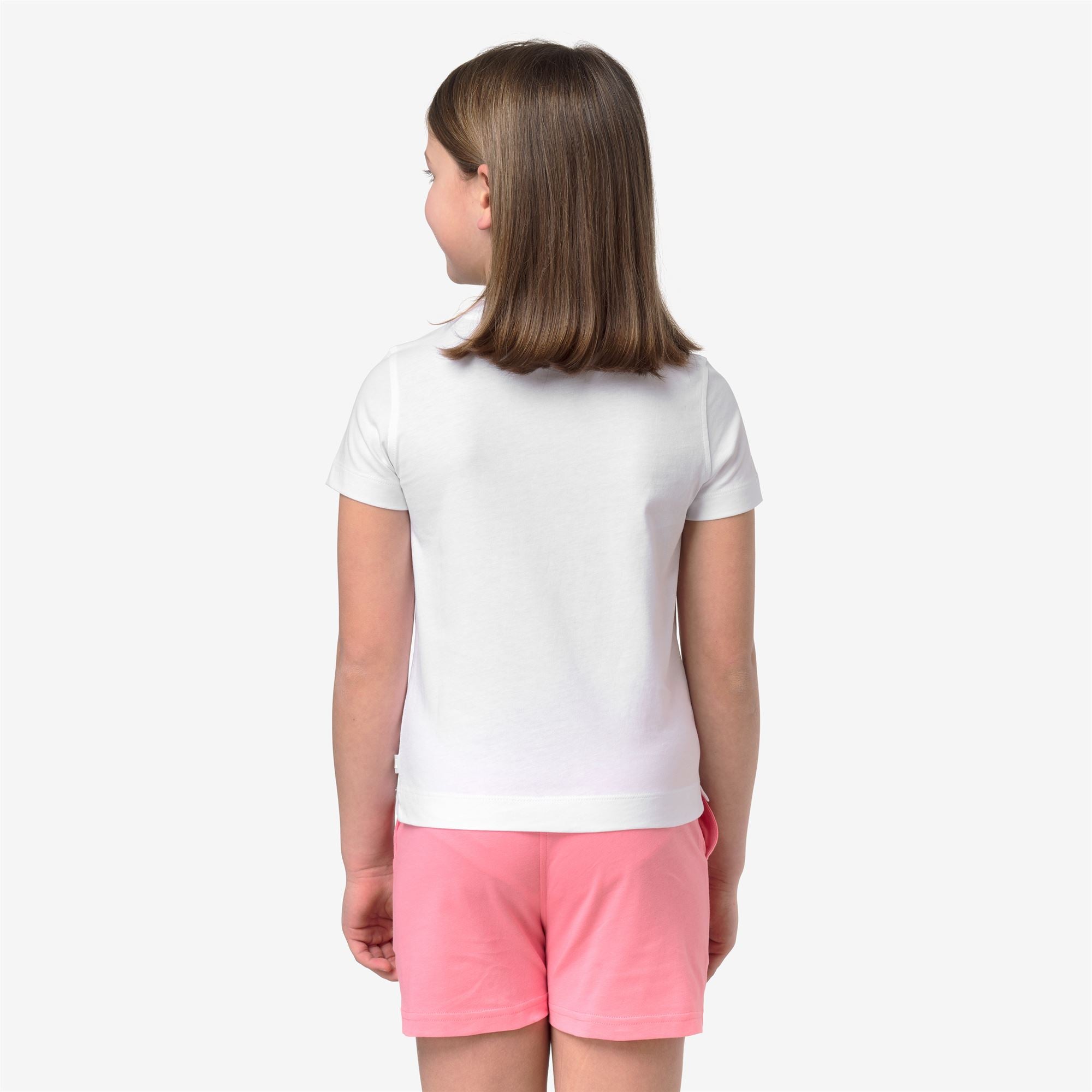 T-Shirts & Top_Girl_P. MELIS CORAIL JERSEY_T-Shirt_White - White - Commercial 6