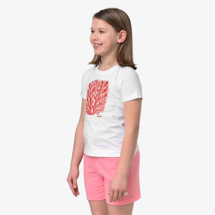 P. MELIS CORAIL JERSEY T-Shirt & Top T-Shirt Niña White-White 2
