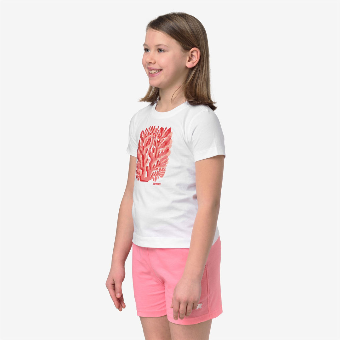 P. MELIS CORAIL JERSEY - T-ShirtsTop - T-Shirt - Girl - WHITE main