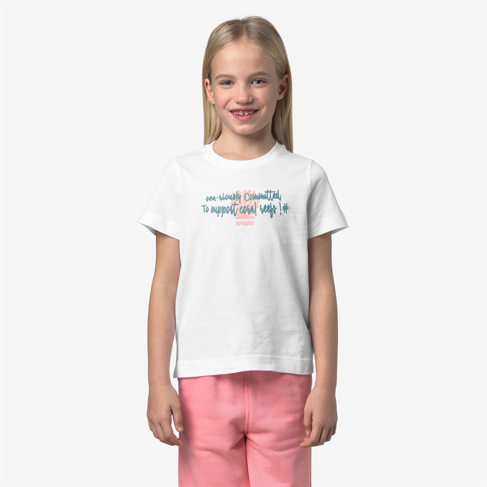 P. MELIS SEA RIOUSLY JERSEY - T-ShirtsTop - T-Shirt - Bambina - WHITE 02