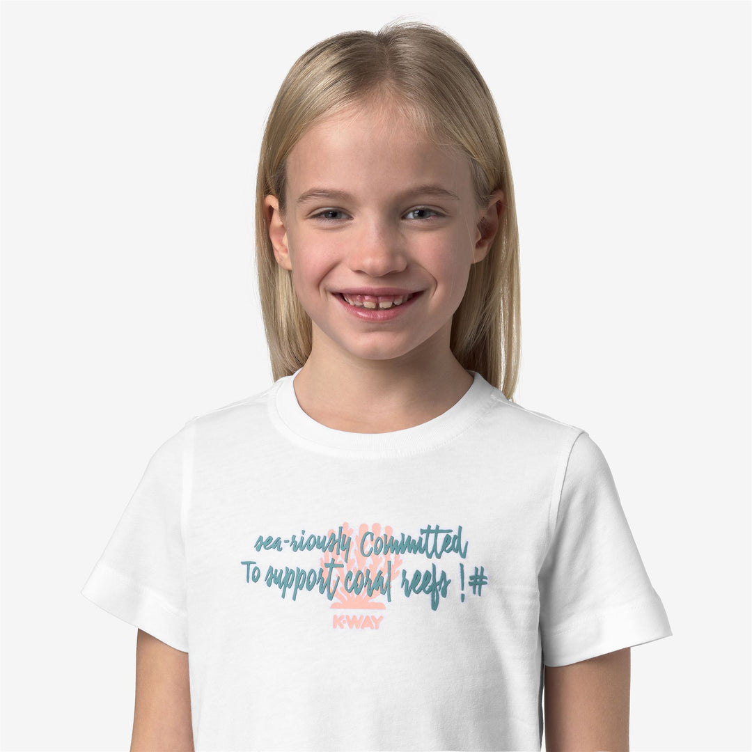 P. MELIS SEA RIOUSLY JERSEY - T-ShirtsTop - T-Shirt - Girl - WHITE main