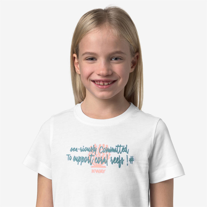 P. MELIS SEA RIOUSLY JERSEY - T-ShirtsTop - T-Shirt - Girl - WHITE 2