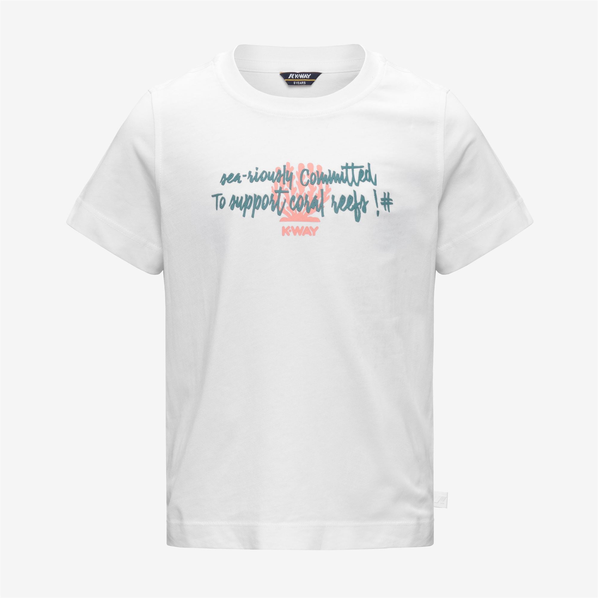 T-Shirts & Top_Girl_P. MELIS SEA RIOUSLY JERSEY_T-Shirt_White - White - Commercial 1
