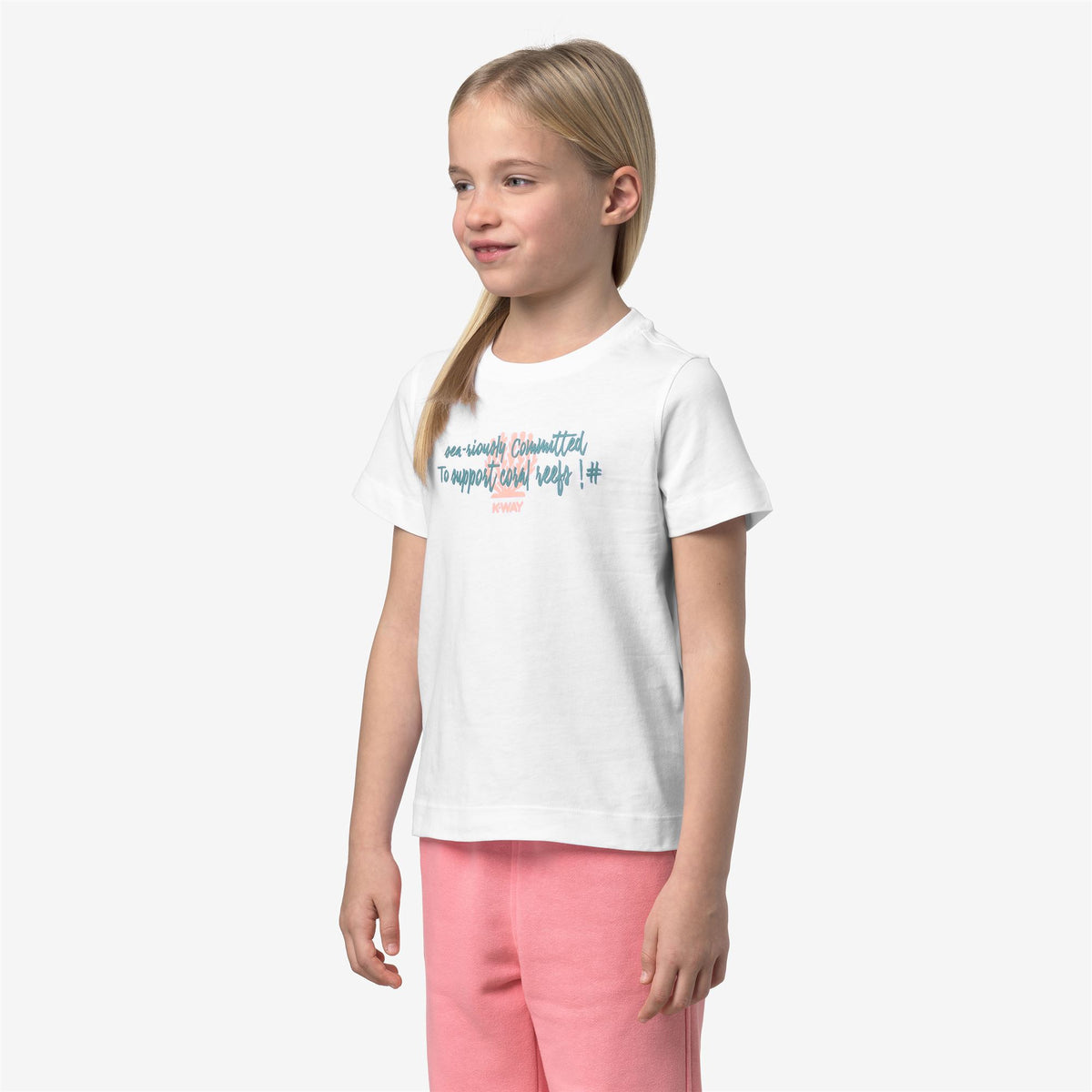 T-Shirts & Top_Girl_P. MELIS SEA RIOUSLY JERSEY_T-Shirt_White - White - Commercial 5