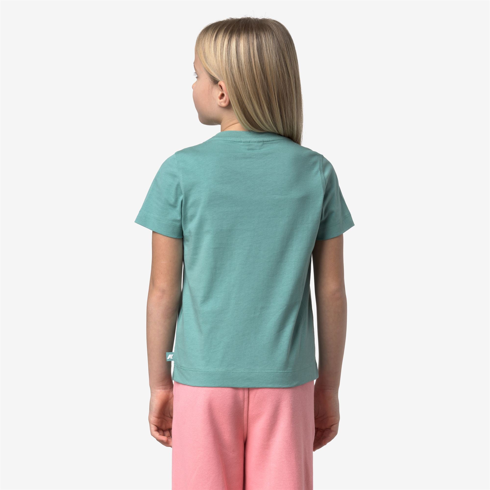 T-Shirts & Top_Girl_P. MELIS SEA RIOUSLY JERSEY_T-Shirt_Green Mine - Commercial 6