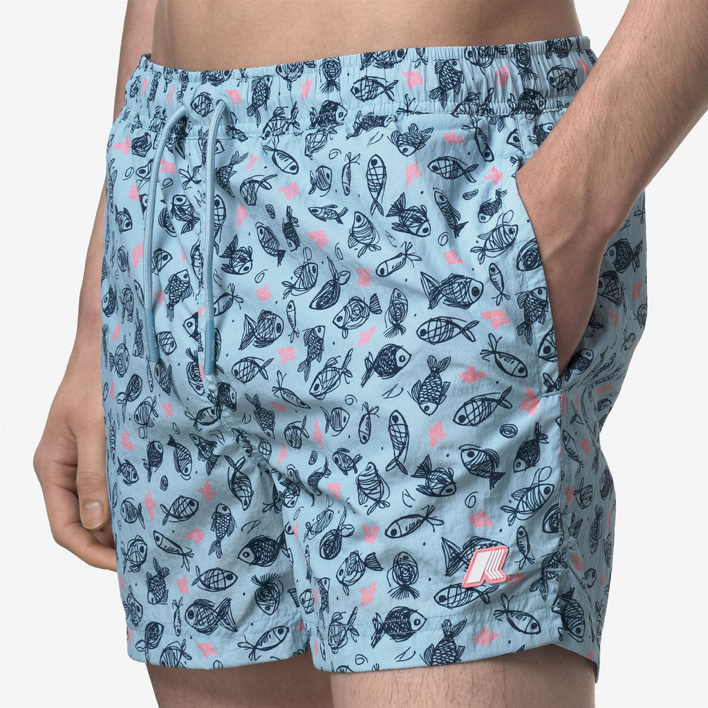 Bathing Suits_Man_HAZEL GRAPHIC BEACH_Swimming Trunks_GRAPHIC FISHES - Commercial 7