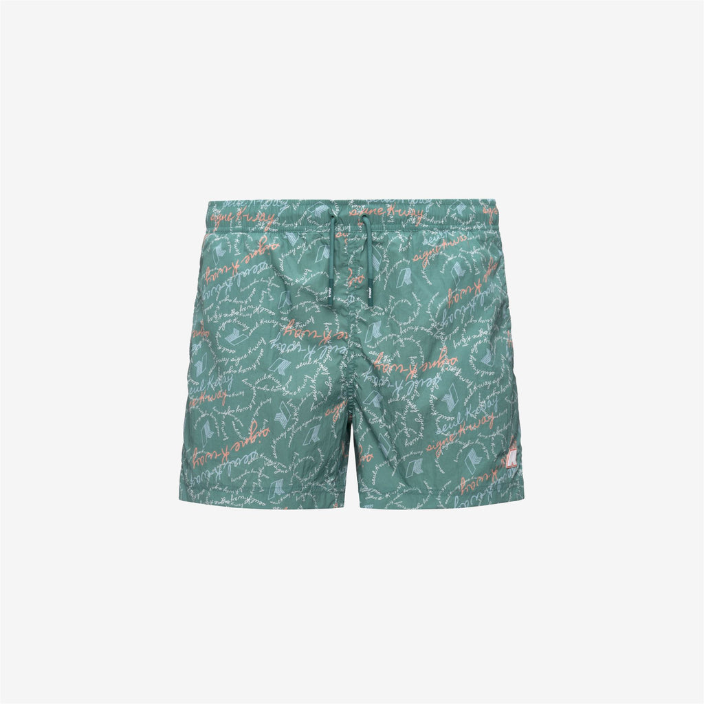 Bathing Suits_Man_HAZEL GRAPHIC BEACH_Swimming Trunks_GRAPHIC SEUL K-WAY - Commercial 1