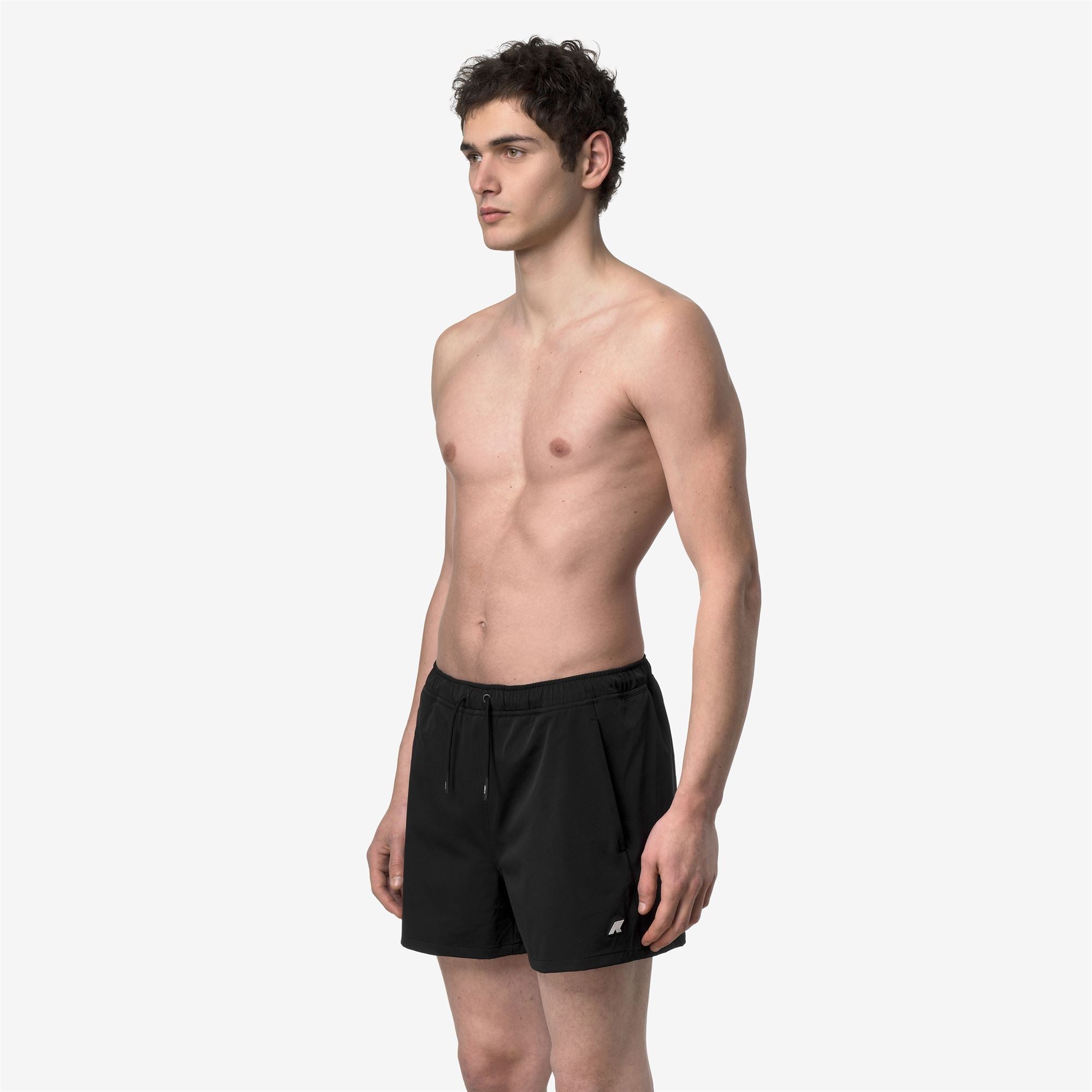 Bathing Suits_Man_HAFEL TEK STRETCH BEACH_Swimming Trunks_Black Pure - Black Pure - Commercial 5