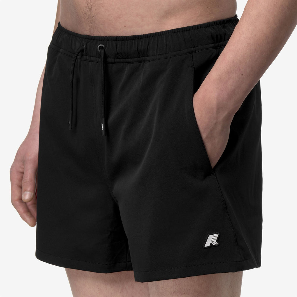 Bathing Suits_Man_HAFEL TEK STRETCH BEACH_Swimming Trunks_Black Pure - Black Pure - Commercial 7