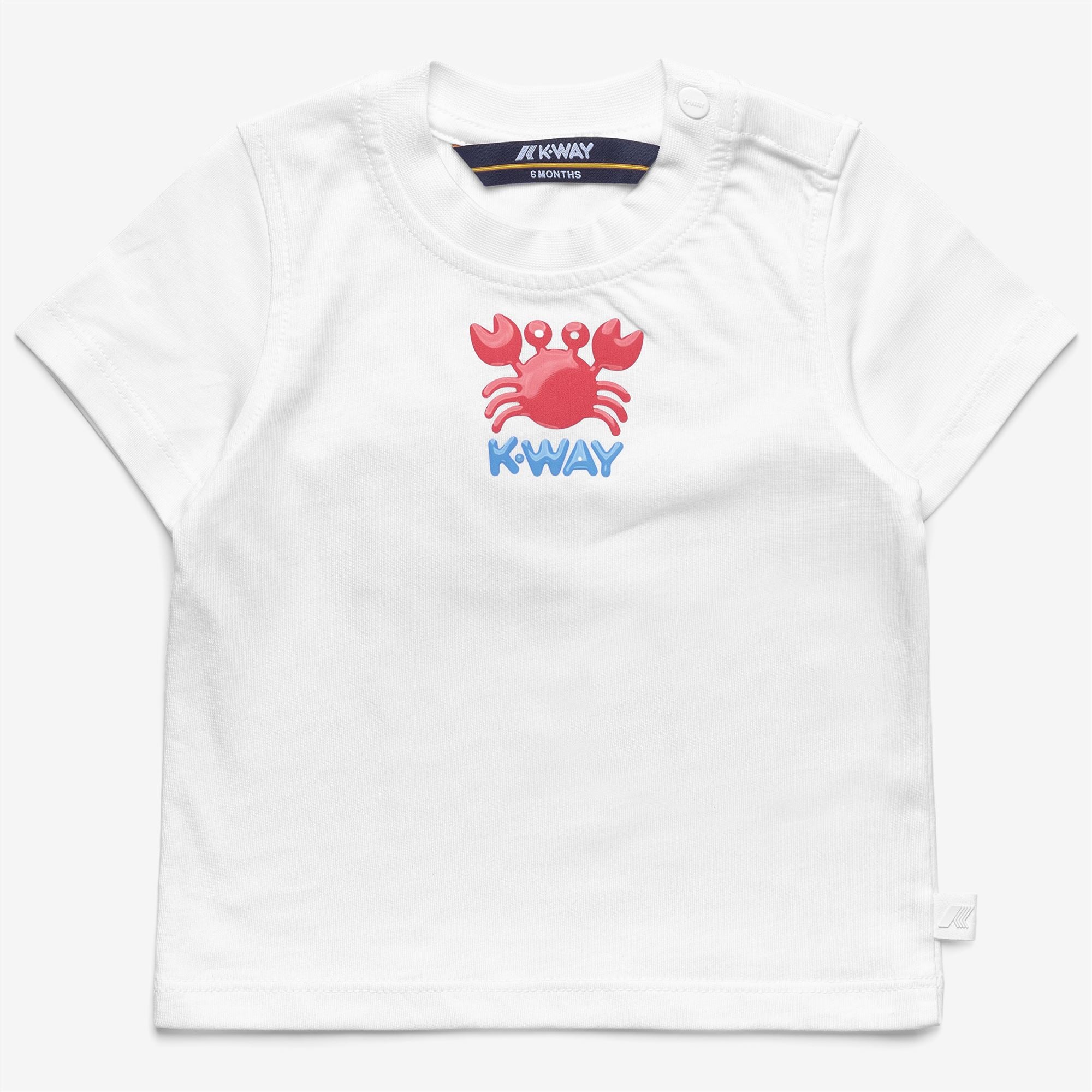 T-Shirts & Top_Kid unisex_E. PETE CRABE JERSEY_T-Shirt_White - White - Commercial 1