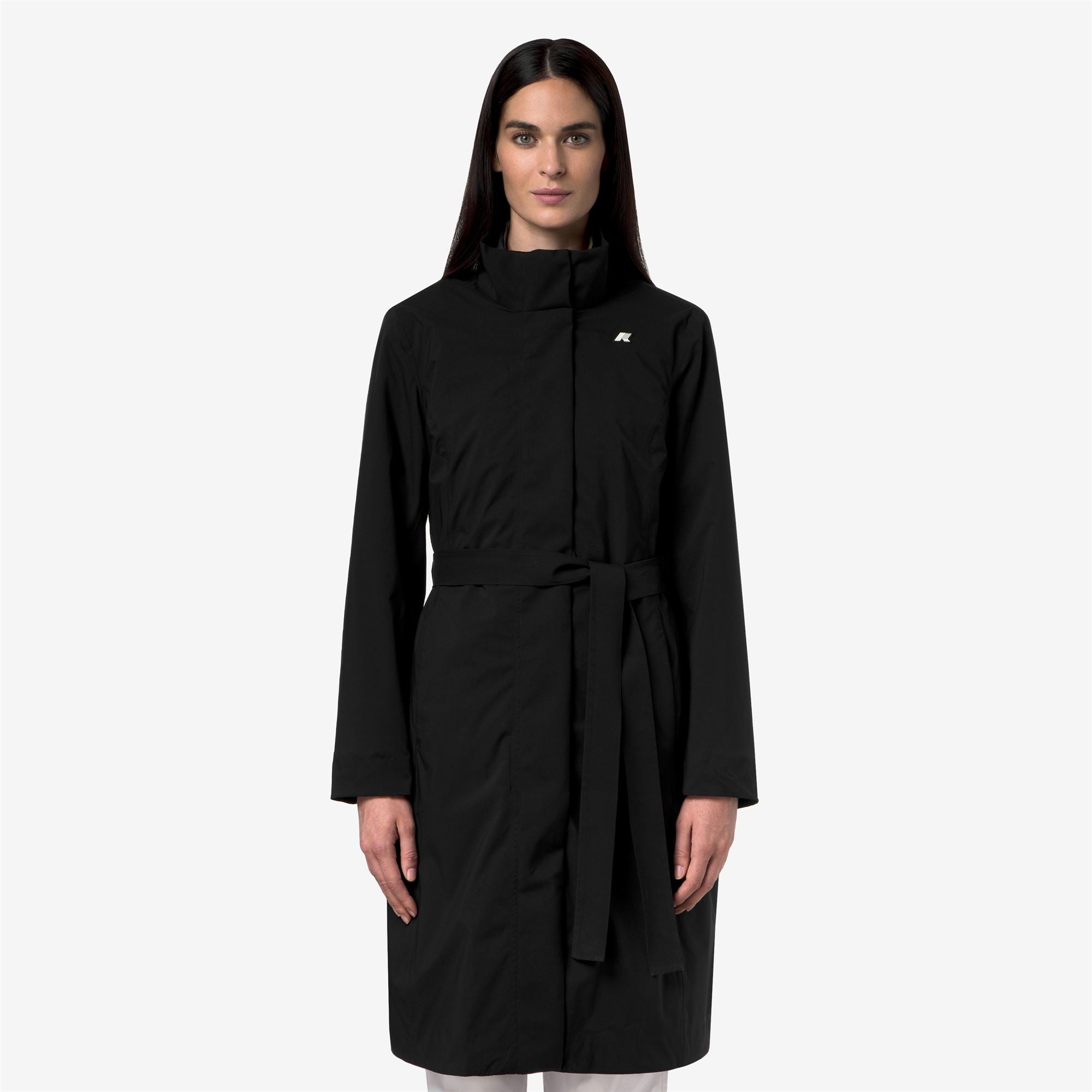 Jackets_Woman_MIRANDA 3IN1_Long_Black Pure - Beige Khaki - Commercial 4