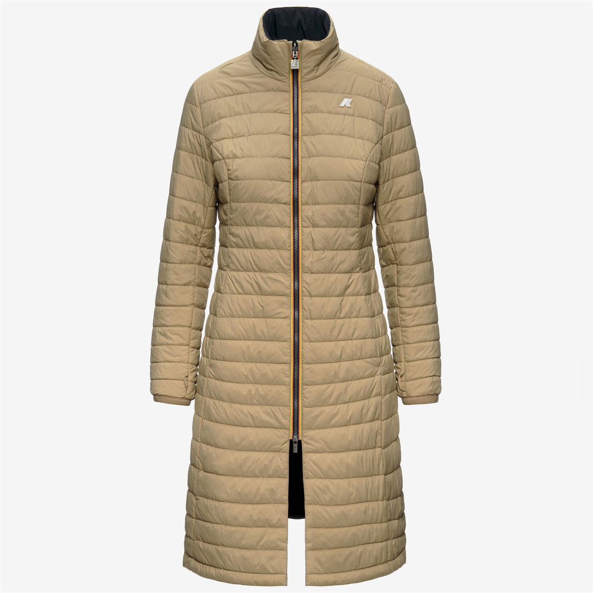 Jackets_Woman_MIRANDA 3IN1_Long_Black Pure - Beige Khaki - Commercial 3