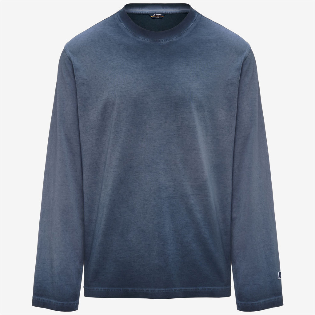 T-Shirts & Top_Man_NARDO LF_T-Shirt_Blue Insignia - Commercial 1