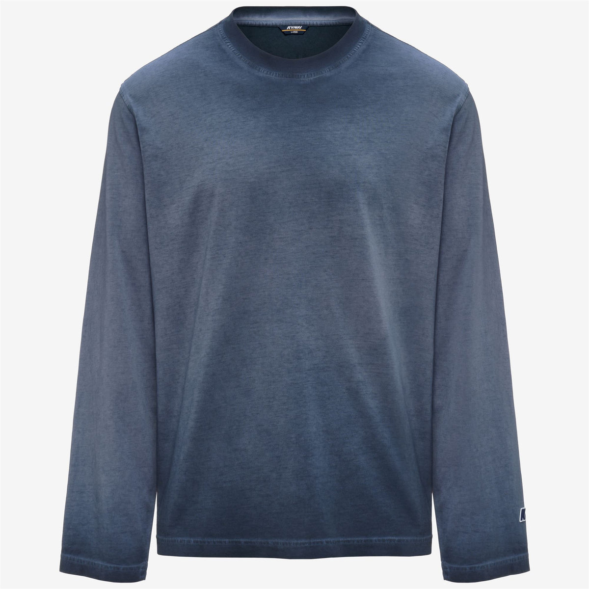 T-Shirts & Top_Man_NARDO LF_T-Shirt_Blue Insignia - Commercial 1