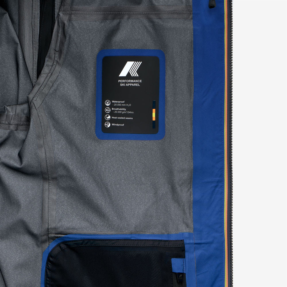 OLLIE 3L SCOTTY JAMES Jackets Mid Man Blue Royal Marine 02