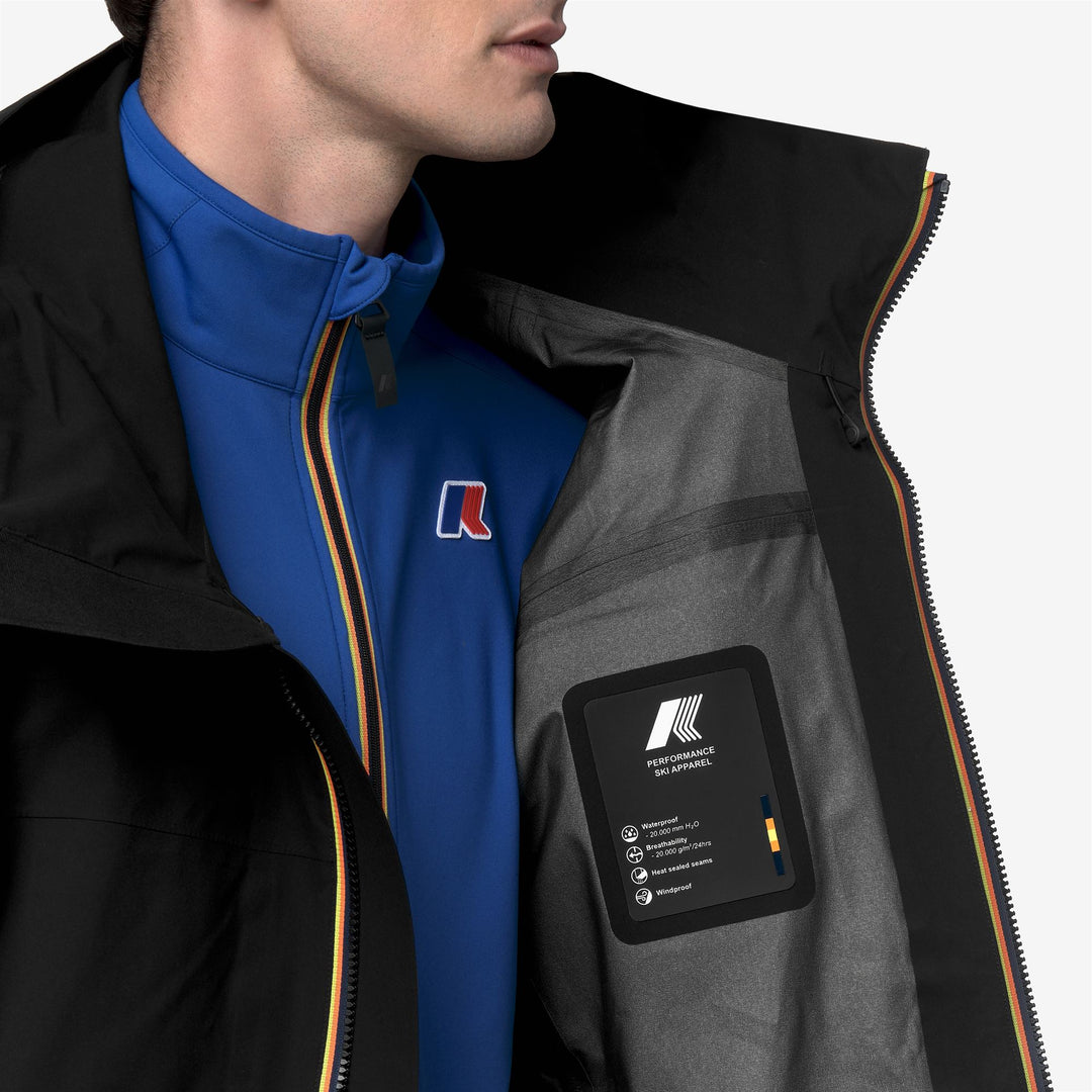 OLLIE 3L SCOTTY JAMES Jackets Mid Man Black Pure main